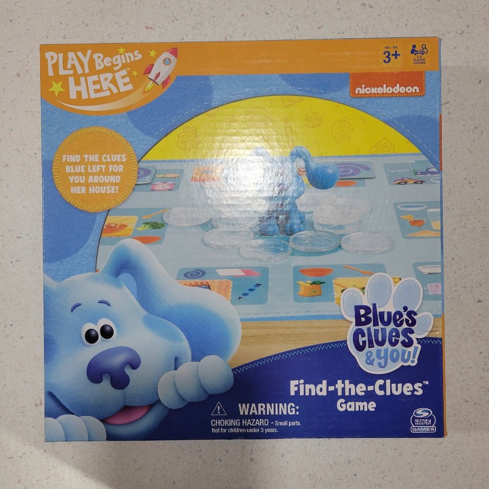 Blue's Clues Find The Clues Game